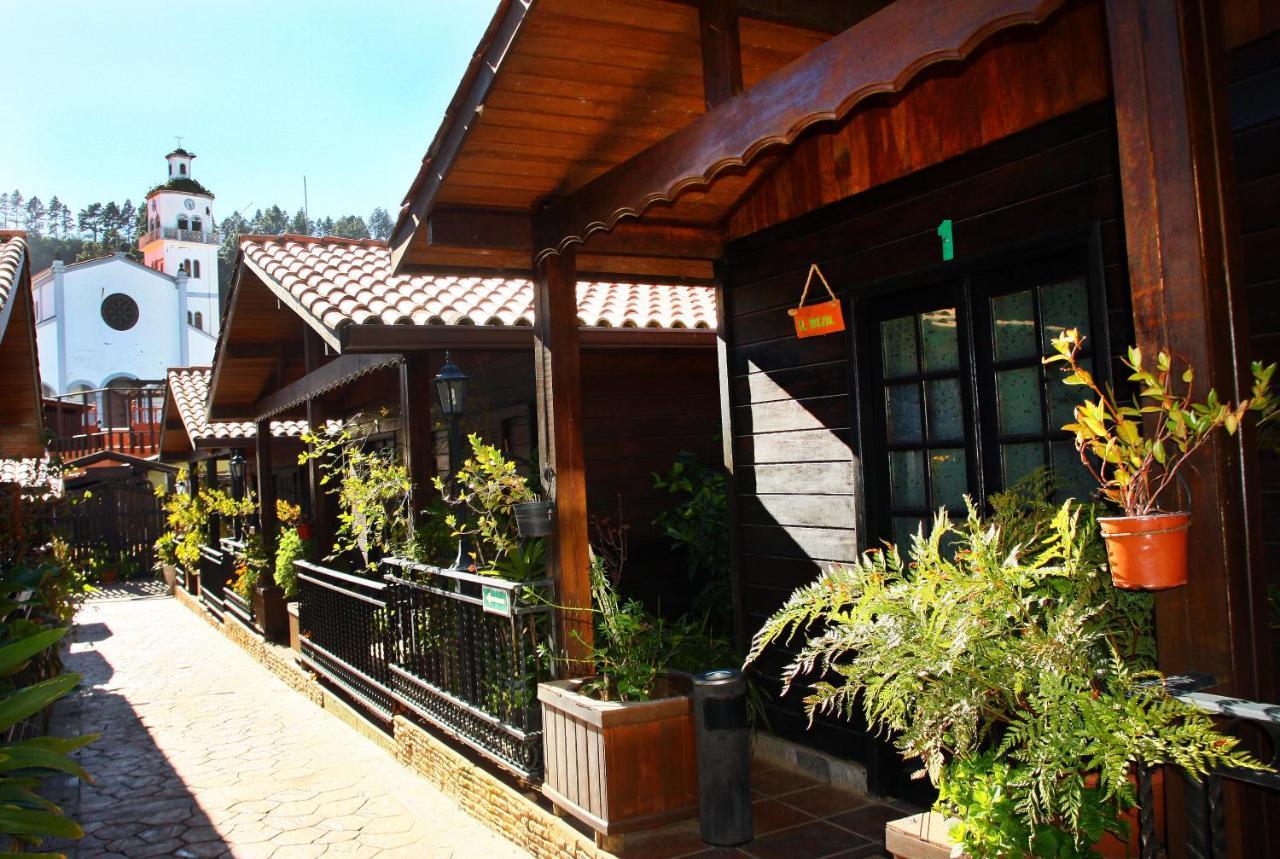 Cabanas Valle Verde Moya  Esterno foto